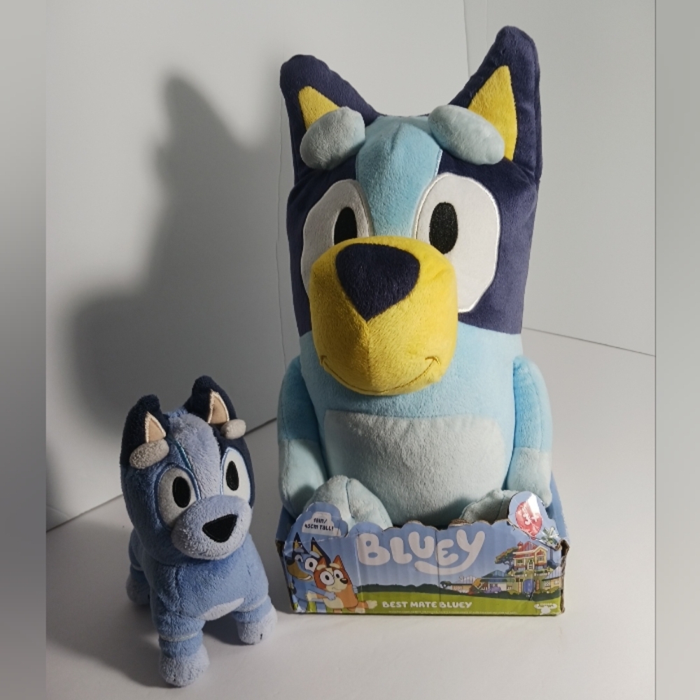Bluey & Socks Plush Stuffed  Animal Best Mate 18 Inches